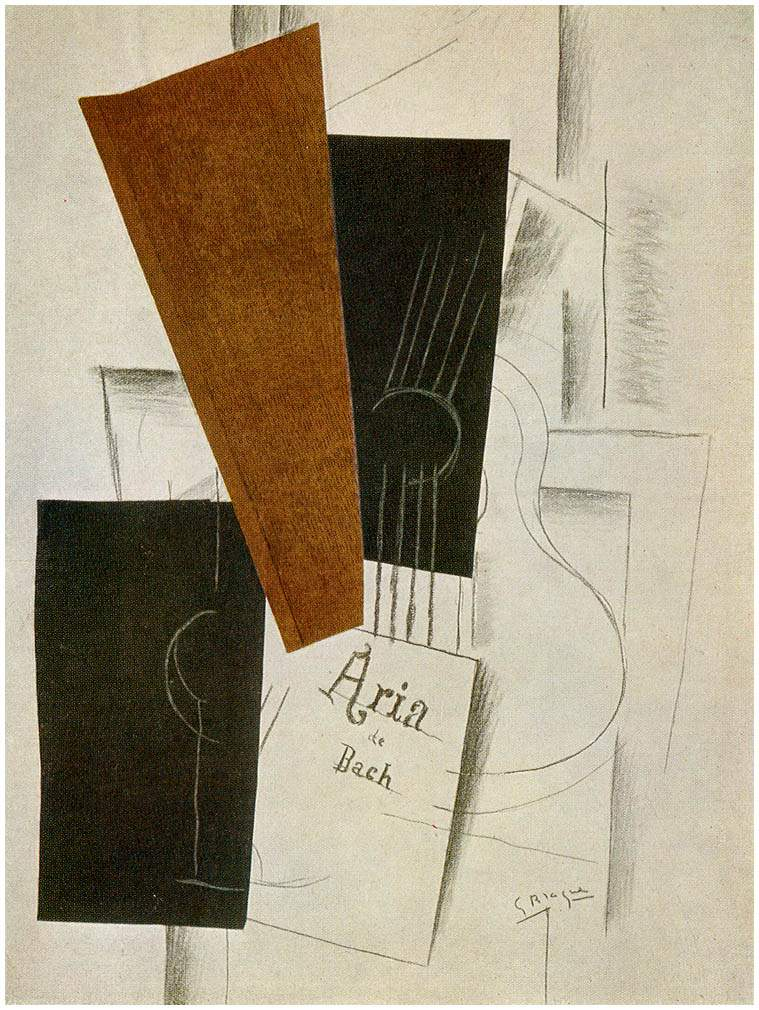 Жорж Брак  "Ария Баха",1913 г. Источник: https://allpainters.ru