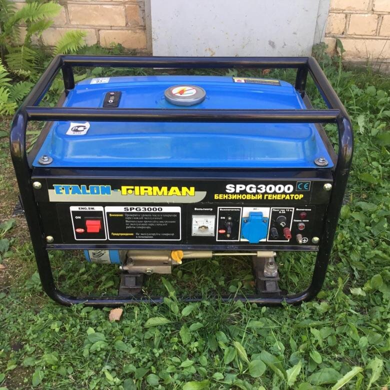 Генератор 5 квт. Генератор бензиновый SPG 3000. Генератор бензиновый Эталон Фирман FPG 3000. Spg6500e2 бензиновый Генератор Эталон. Генератор Etalon SPG 950 киловатт.