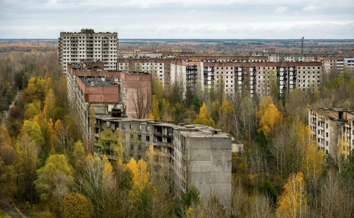 Заброшенный город Припять