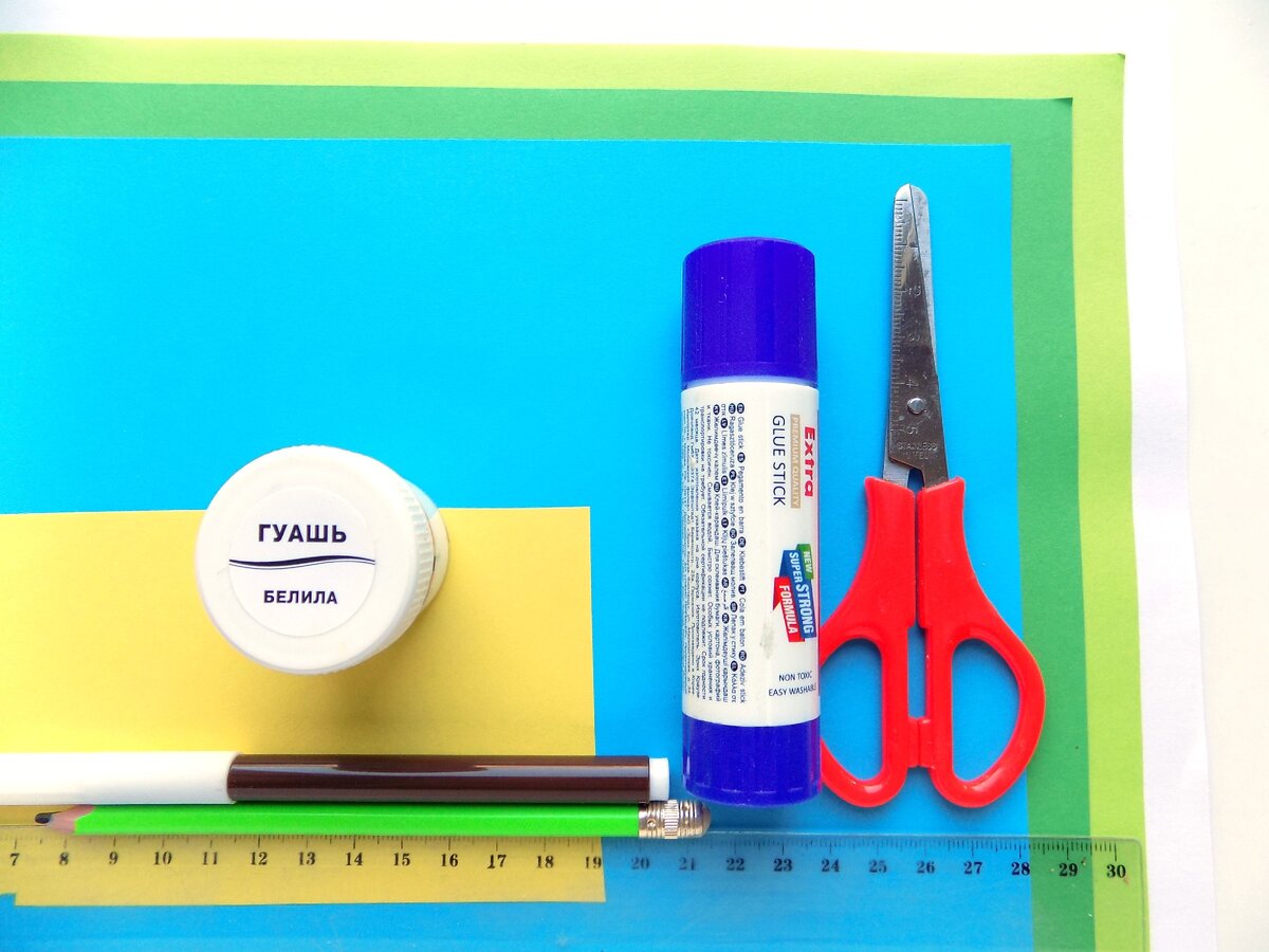 Как сделать новогоднюю открытку с елочками