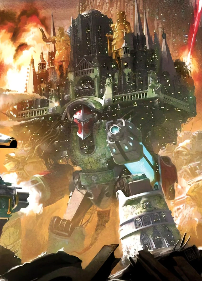 Warhammer 40K: Война за Бета-Гармон, Гибель Титанов ч2.