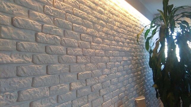 Отделка «кирпичиками»