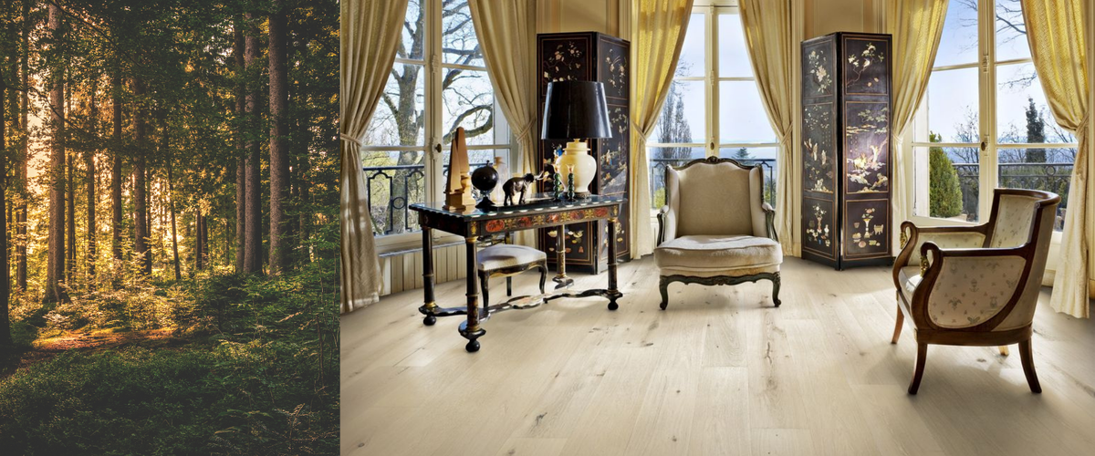 Kährs Royal Collection
SETTING AN ELEGANT SCENE
