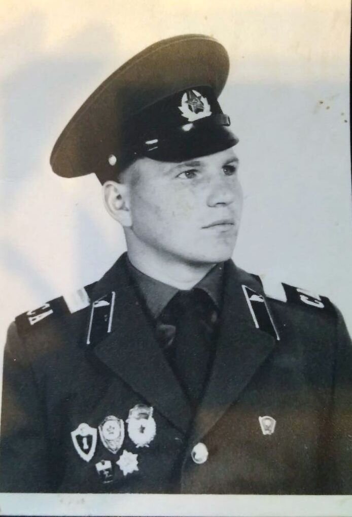 Мой отец во время службы в армии