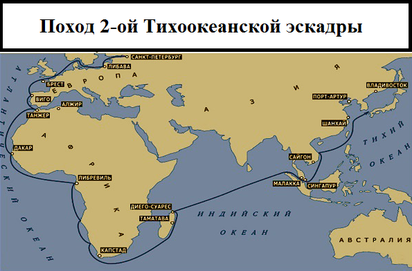 Эскадра рождественского. Путь второй Тихоокеанской эскадры. Путь второй Тихоокеанской эскадры карта. Маршрут второй Тихоокеанской эскадры. Карта поход Тихоокеанской эскадры.