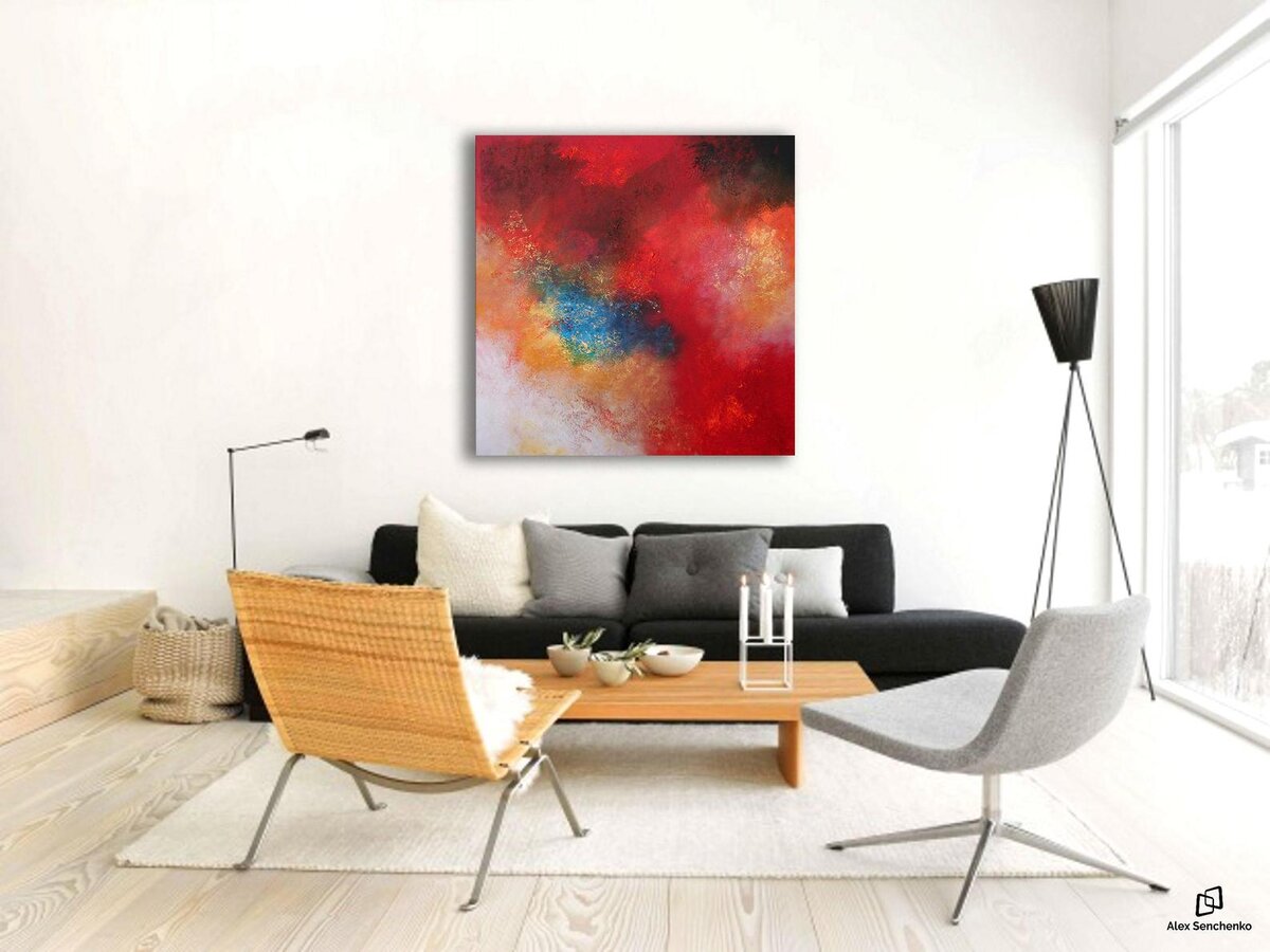 "Яркое пятно" в интерьере. Фото взято из открытых источников 