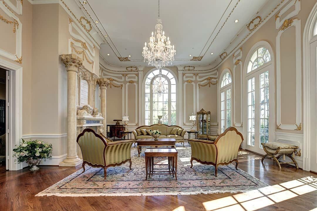 Luxury Mansion Interior гостиная