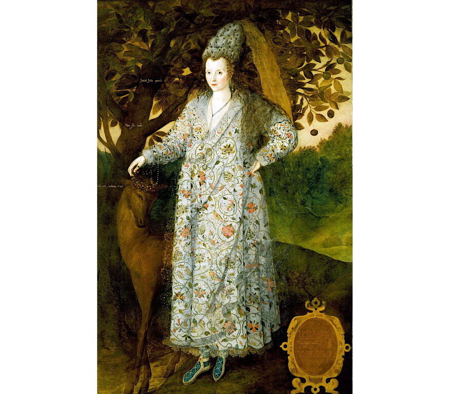 Портрет неизвестной, Маркус Герардс младший, 1590-1600 г. 