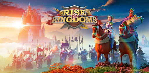 Начальный экран игры "Rise of Kingdoms".