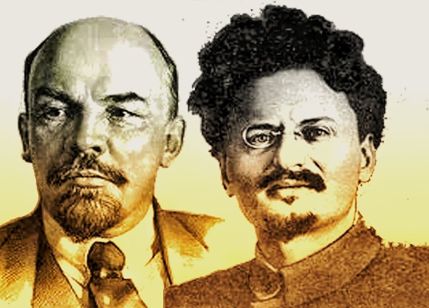 Ленин и Троцкий