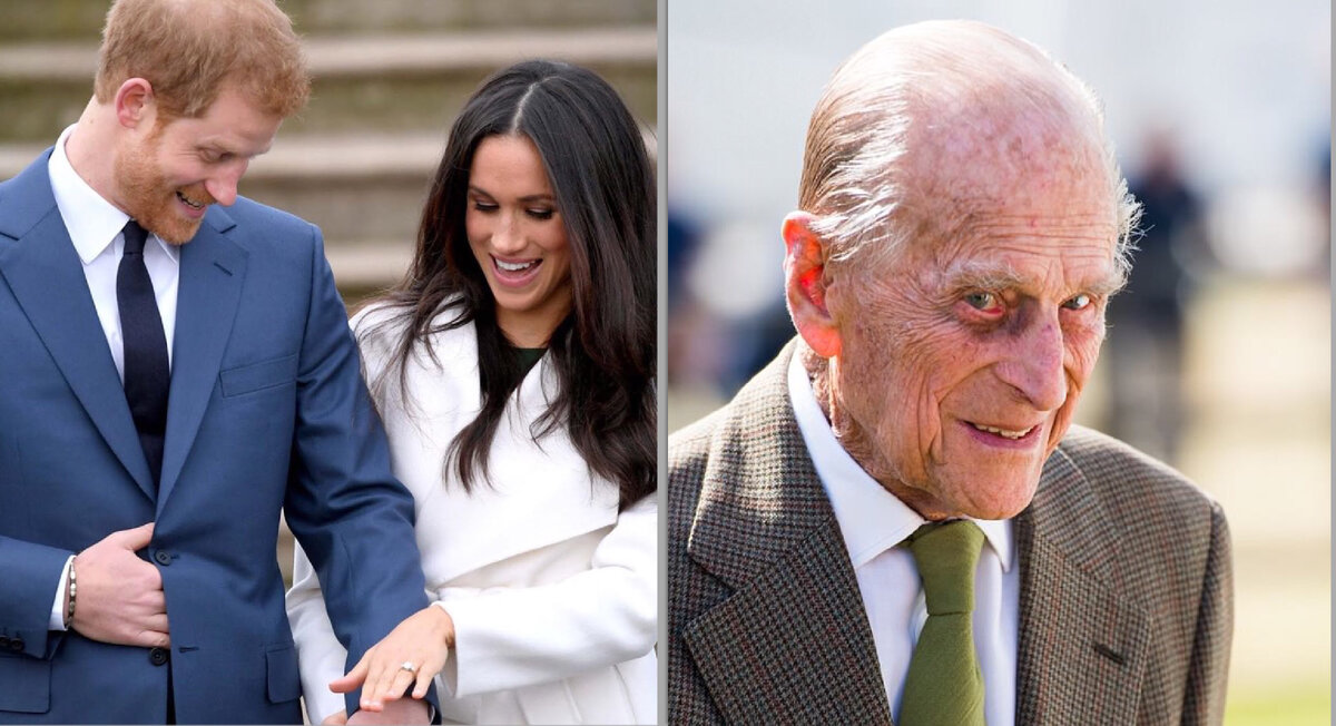 Принц Гарри и Меган Маркл / принц Филипп