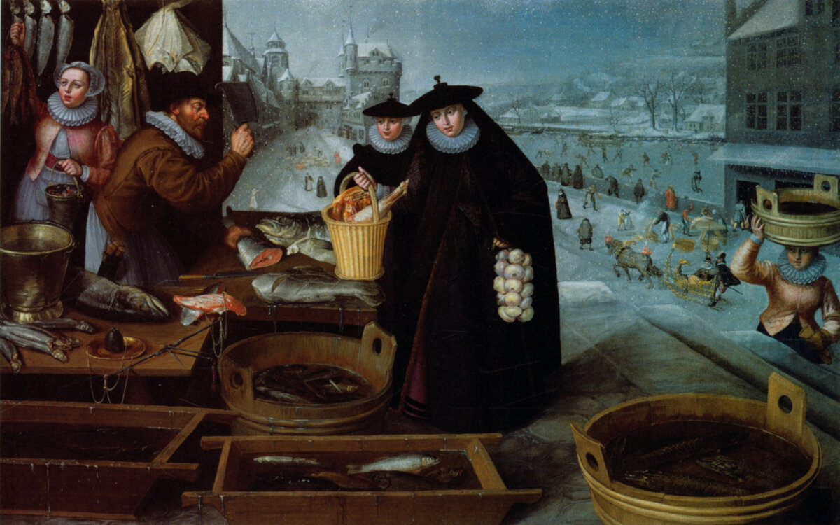 Лукас Ван Фалькенборх. Зима.