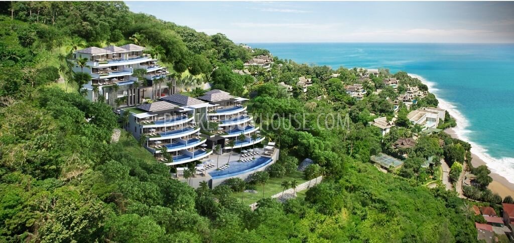 Phuket Buy House | Апартаменты с бассейном и видом на море в районе Сурин