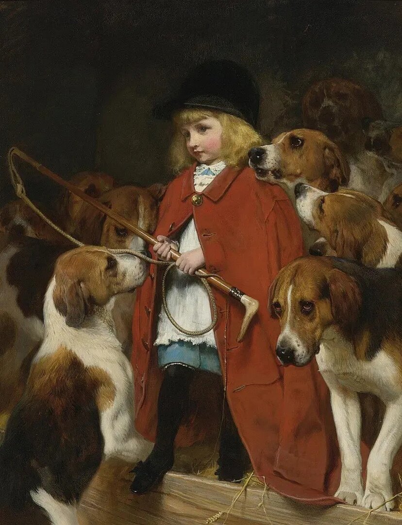 Чарльз Бертон Барбер «Новый кнут», 1880 г. (источник иллюстрации: artchive.ru)