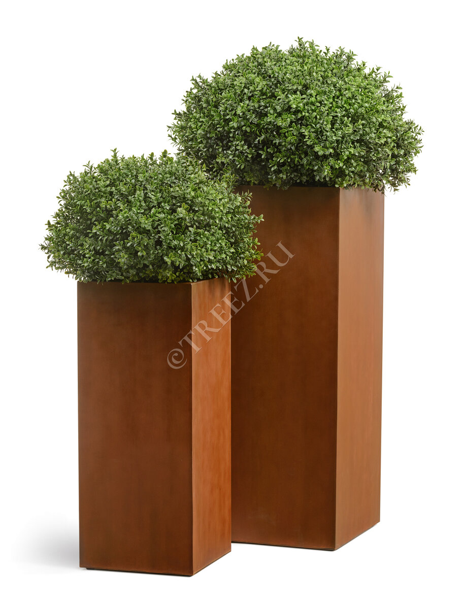 Кашпо Treez Collection серии Corten Steel