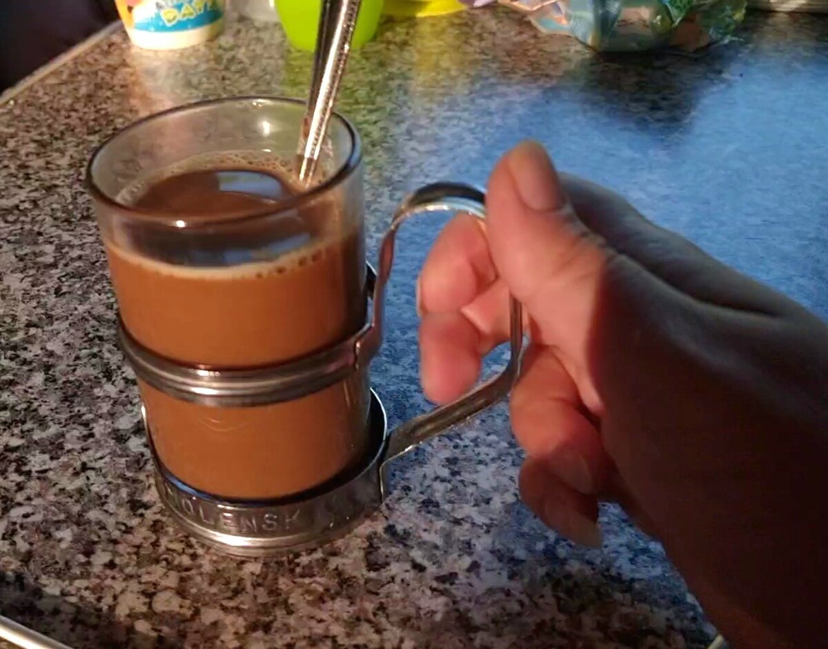 Утренний кофе, пока все спят