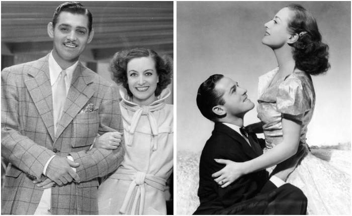 С Кларком Гейблом и Аланом Кертисом. Источник: kulturologia.ru