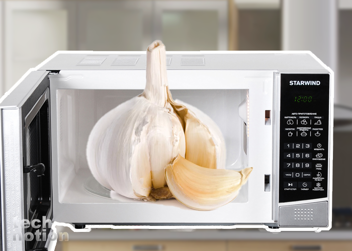 Чем может помочь микроволновка, кроме как нагреть еду? / Изображение: дзен-канал technotion