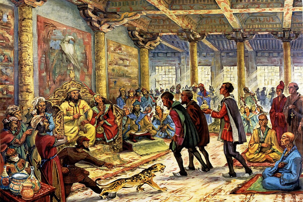 Марко Поло при дворе Хубилая