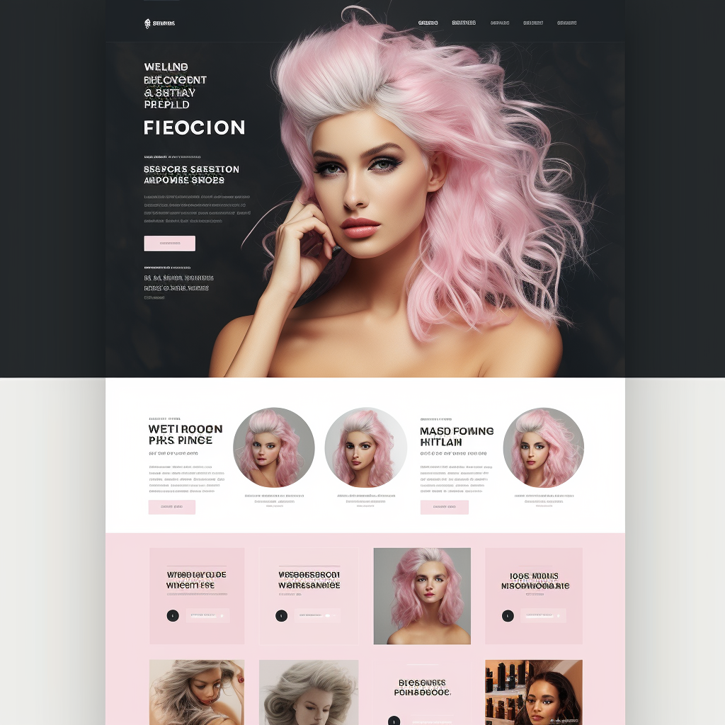 Создать сайт для стилиста , дизайн, идеи. Профессиональные советы.