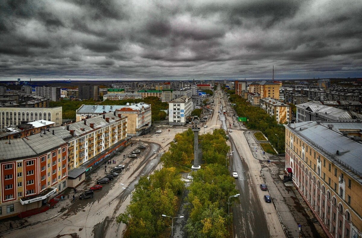 городской парк воркута