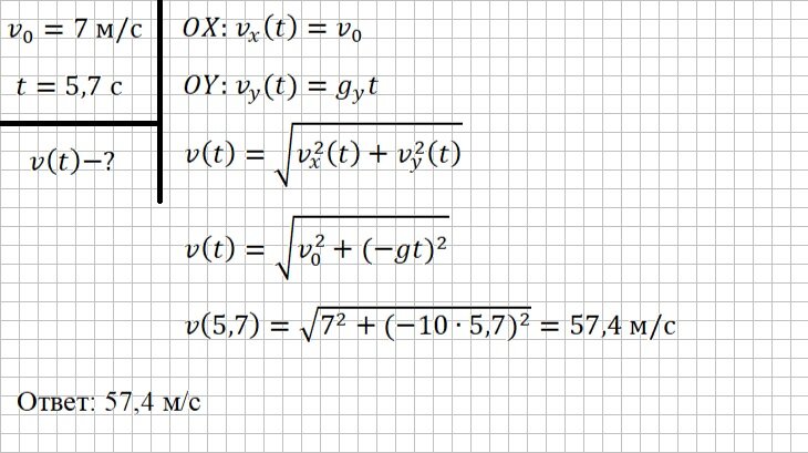 Решение и ответ