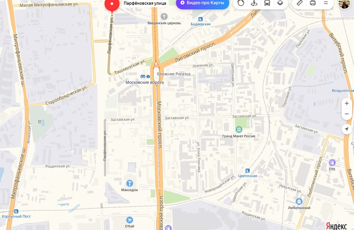 Спб карта ул варшавская - 98 фото