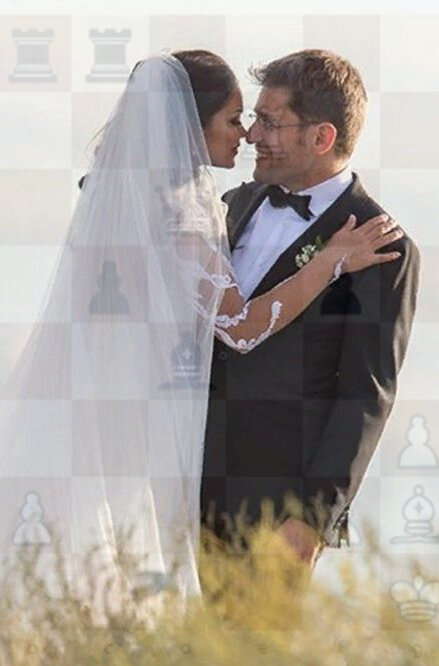 Красивая шахматная семья...