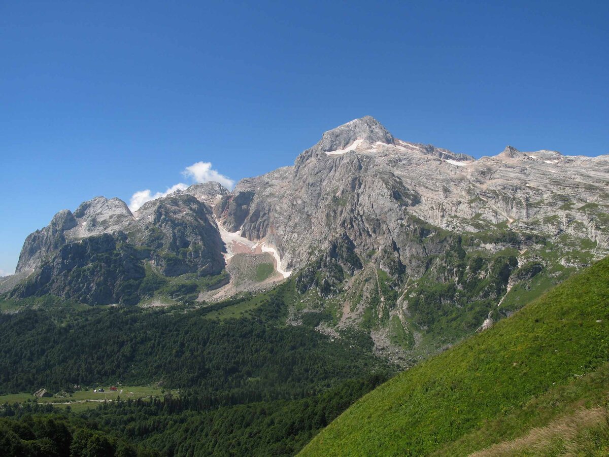 Кавказский заповедник Лагонаки панорама