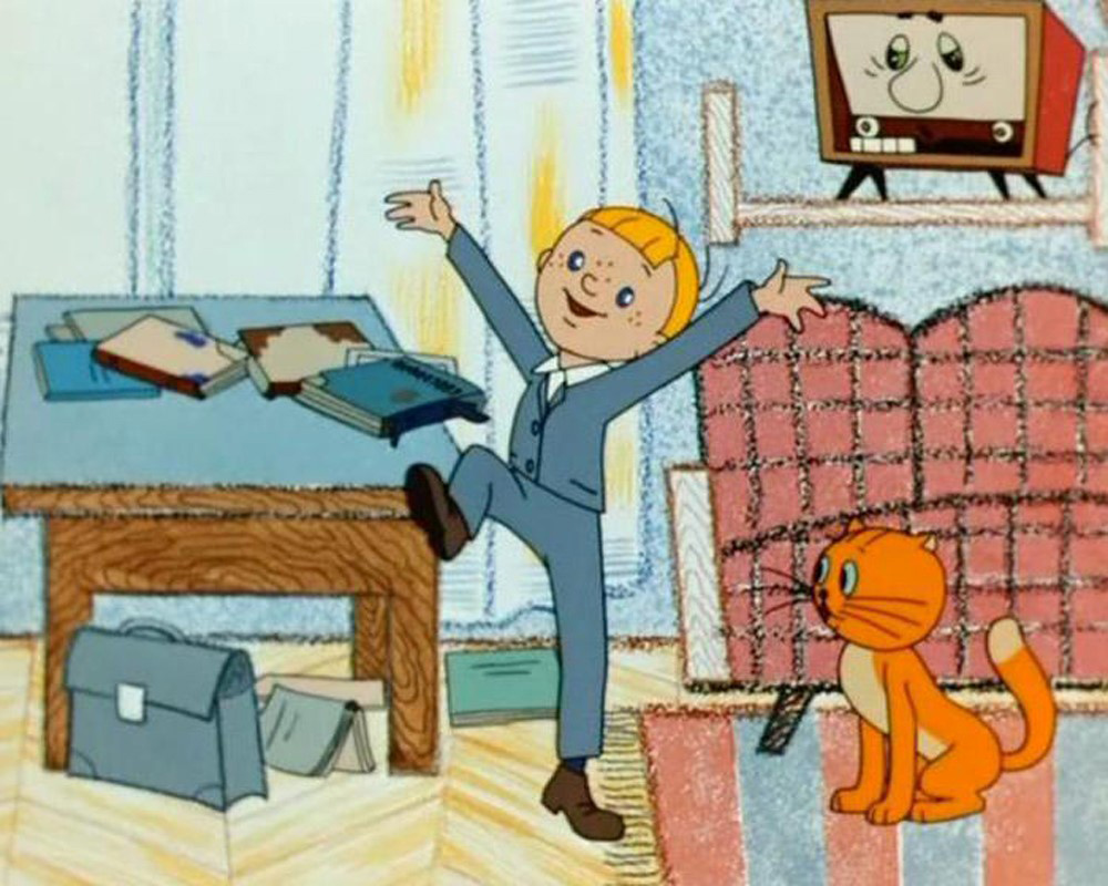 Радуешься такой что сегодня ничего не задали, а потом понимаешь что тебе за 30.