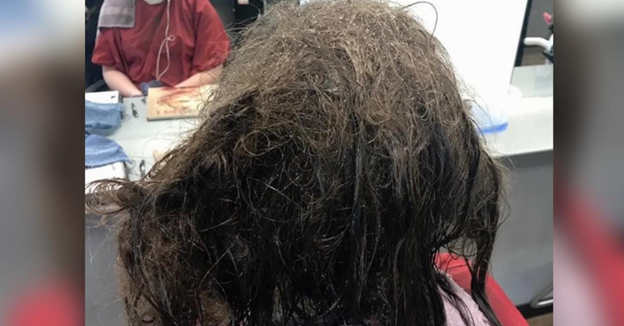 Неудачная химическая завивка