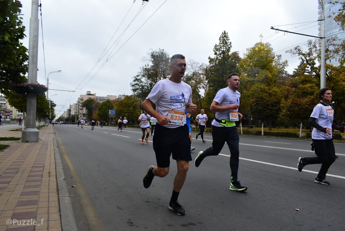 Один из предыдущих " пятерочных" забегов на "Донском марафоне". 