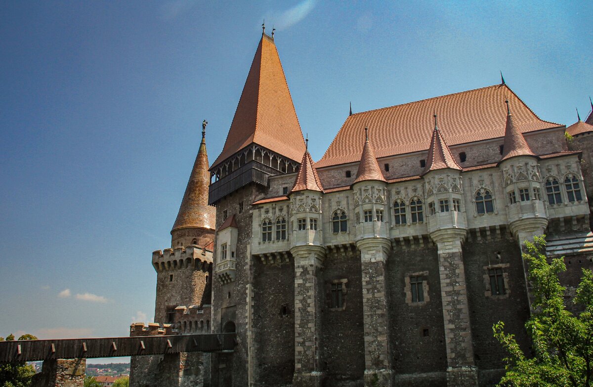 Замок Корвинов Румыния планировка