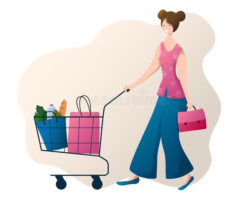 Иду в магазин. Яндекс картинки