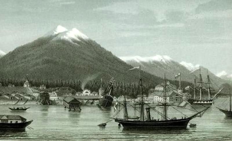 Новоархангельск. Литография П. Смирнова 1863 г.