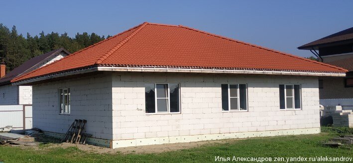 Мой дом. Снимок лета этого 2019 года.