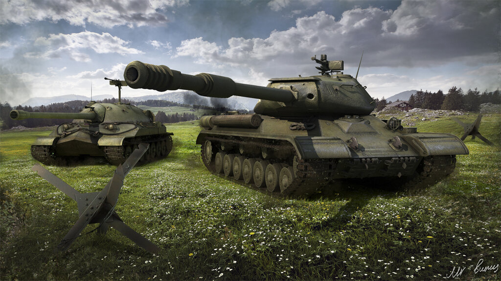 Кто сильнее Ис7 vs Ис4 | Злой World of Tanks | Дзен