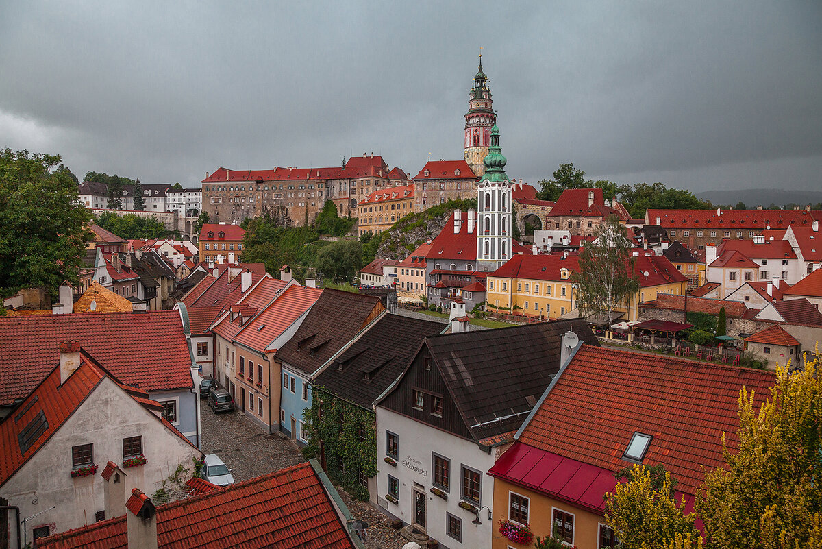 С погодой нам не очень повезло - почти всё время шёл дождь