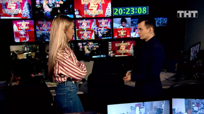 Катя всё ещё вспоминает бывшего парня 
Фото: Кадр шоу «Бородина против Бузовой» 