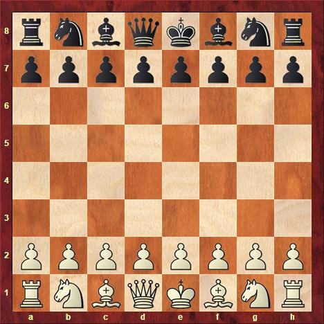 Начальная позиция.