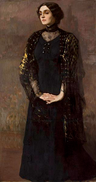 "Портрет женщины-медиума",  Казимир Стабровский, 1902. (сс) Wikimedia Commons 