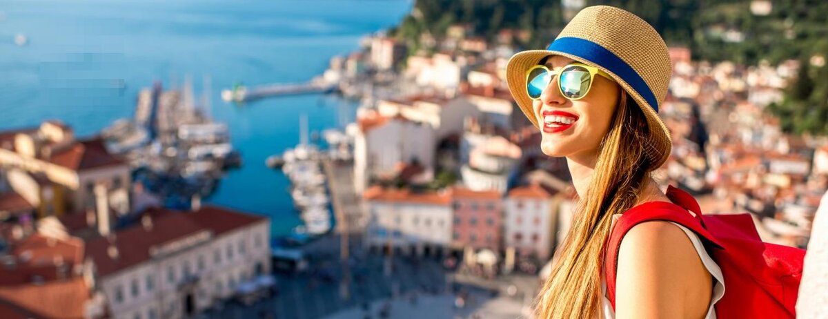 Девушка в путешествии