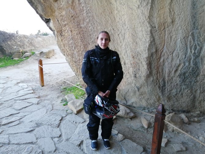 Гобустан. Наскальные рисунки на стоянке древнего человека