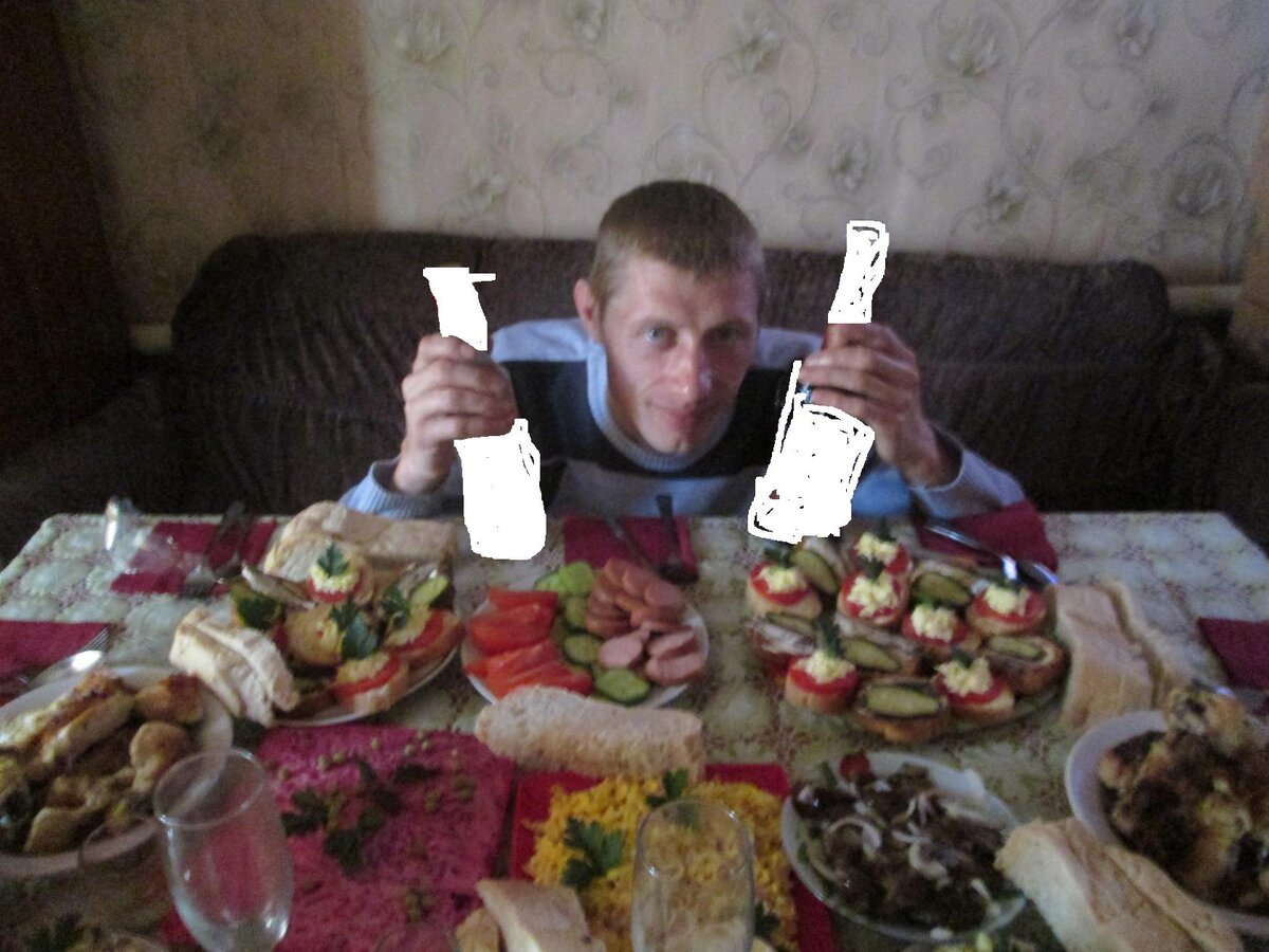 Любимый муж. Просто ждем друзей
