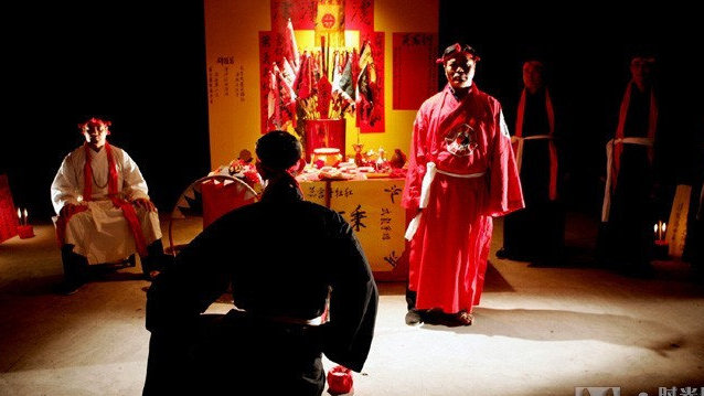 церемония приема новичка в тайное общество