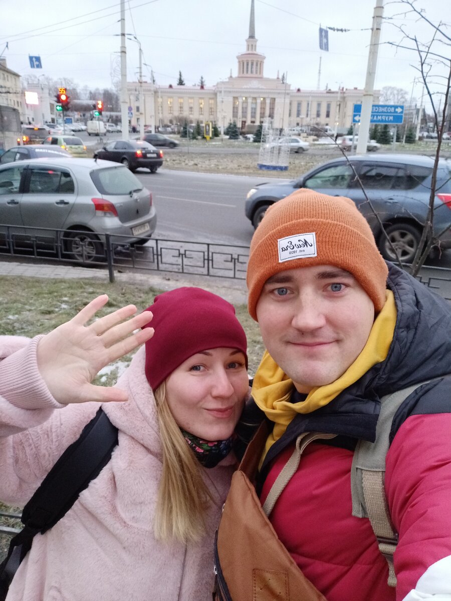 Прощаемся с Петрозаводском, отправляемся в путешествие, из личного архива