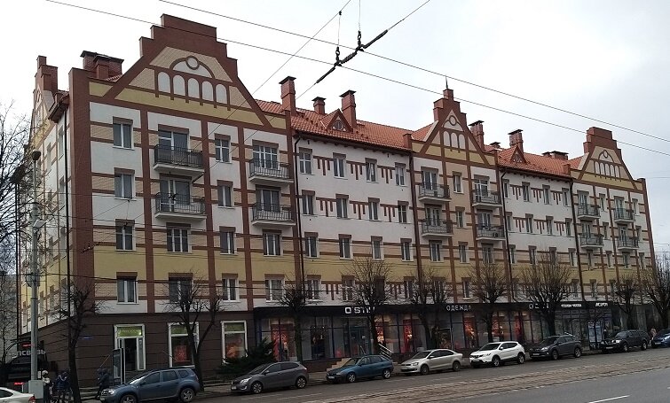 Многоквартирный дом в г.Калининграде.