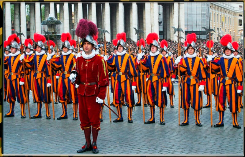 Гвардейцы при оружии