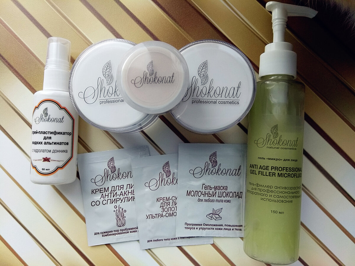 Гель-филлер антивозрастной Shokonat ANTI AGE PROFESSIONAL для аппаратного и самостоятельного использования - отзыв. Фото автора.