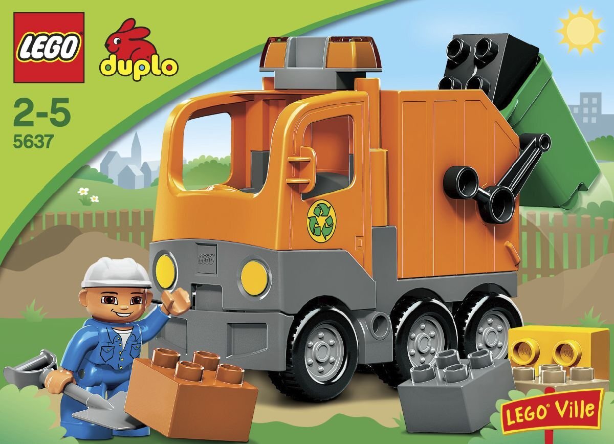 Мусоровоз Lego Duplo: сиквел или раритет | Toddler about Lego Duplo | Дзен